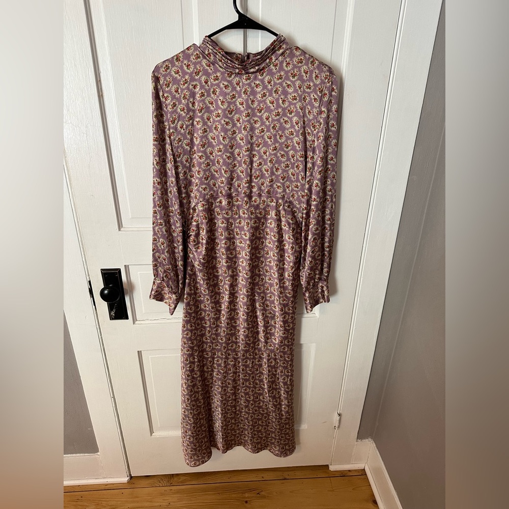 Zara satin maxi dress